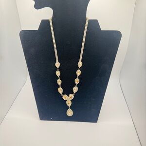 Elegant Gold and Silver Necklace